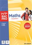 Maths - Groupement C - 1re, Tle Bac Pro (2021) - Pochette élève