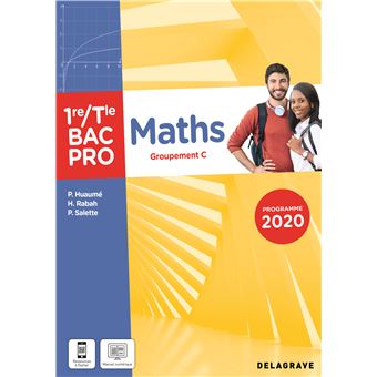Maths - Groupement C - 1re, Tle Bac Pro (2021) - Pochette élève