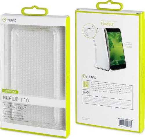 Muvit Crystal Case Huawei P10 Soft Transparent