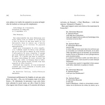 Les Facétieuses