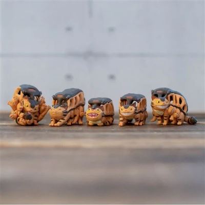 Assortiment de 6 figurines Mon voisin Totoro Ghibli Chatbus