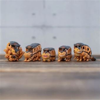 Assortiment de 6 figurines Mon voisin Totoro Ghibli Chatbus