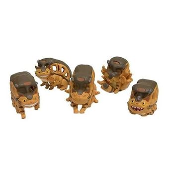 Assortiment de 6 figurines Mon voisin Totoro Ghibli Chatbus
