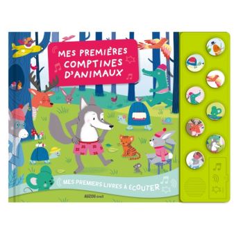 Mes premiers sonores - Mes comptines d'animaux