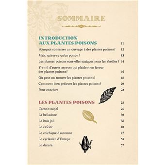 Plantes poisons