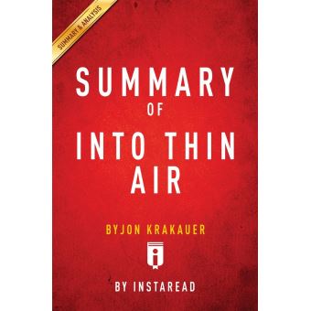 Into Thin Air eBook de Jon Krakauer - EPUB Libro