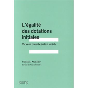 L'égalité des dotations initiales