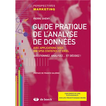 Guide Pratique De L'analyse De Données - Broché - Pierre Ghewy - Achat ...