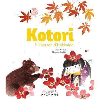 Kotori et l'ourson d'Hokkaido