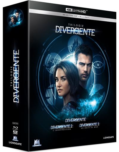 Divergente L'Intégrale de la trilogie Blu-ray 4K Ultra HD