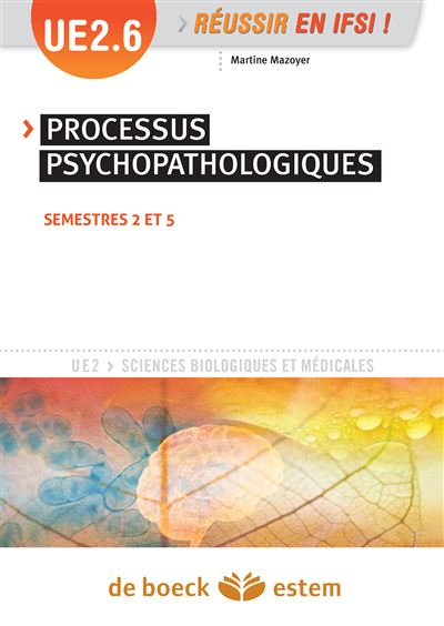 UE 2.6 proccessus psychopathologique