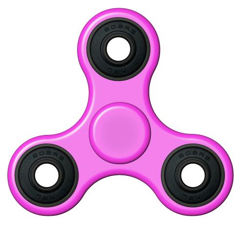 Fidget Hand Spinner Spinmax Pro Rose Neon