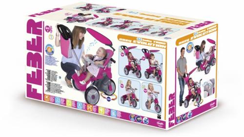 Tricycle Feber Baby Trike Premium Easy Evolution Fille Tricycles