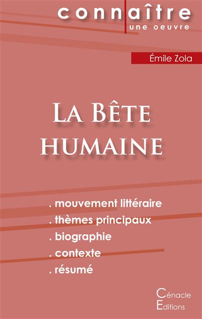Fiche de lecture La bête humaine
