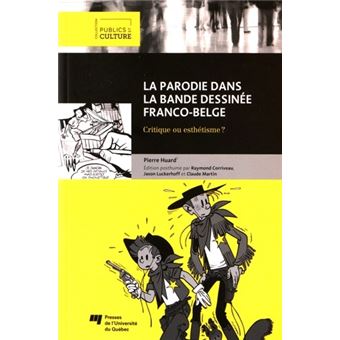 Parodie dans la bande dessinee franco belge