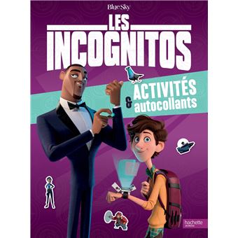 Les Incognitos - Activités et autocollants