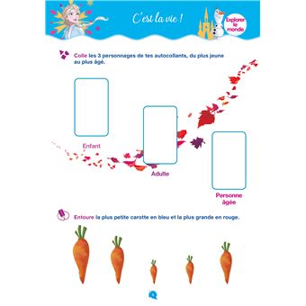 Disney - Reine des Neiges - De la Grande Section au CP - Cahier de vacances 2023