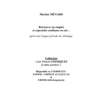 Retrouver un emploi et reprendre confiance en soi...