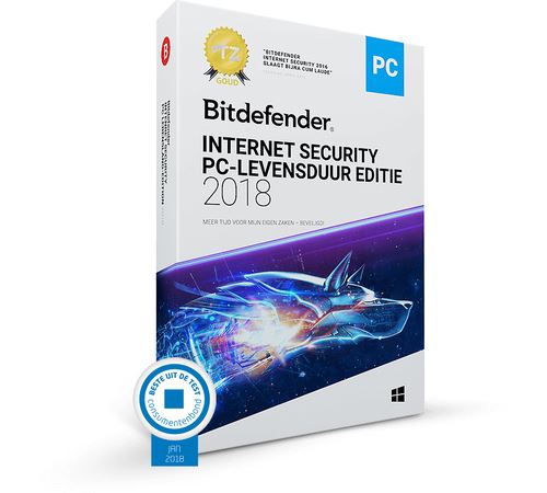 Software Bitdefender Is Lifetime Spec ED. 2018 FR/NL