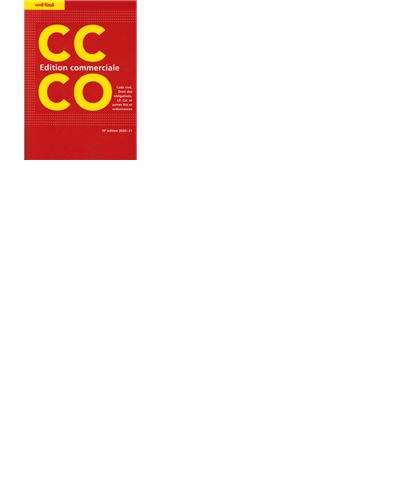 CC et Co édition commerciale 2020-2021 - Ernst Schneiter - broché