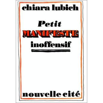Petit manifeste inoffensif