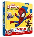 SPIDEY ET SES AMIS EXTRAORDINAIRES - Mon Petit Livre Puzzle - 5 puzzles 9 pièces - Marvel