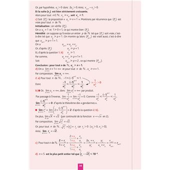 Objectif BAC Fiches détachables Spécialité maths Tle