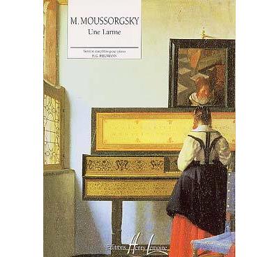 Une larme - Modeste Petrovitch Moussorgski - broché