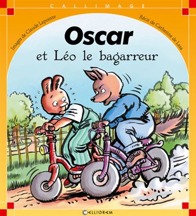 Oscar et Léo le bagarreur - Catherine de Lasa - cartonné