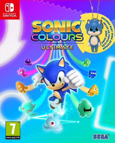 Sonic Colours Ultimate Edition Day One Nintendo Switch