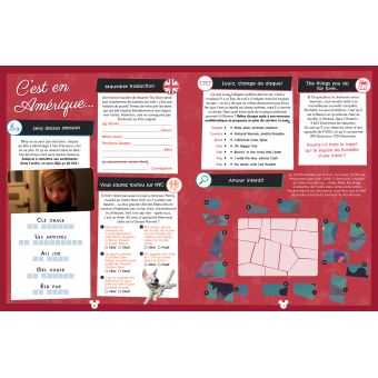 Cahier de vacances pour adulte Disney 2020