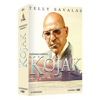 Kojak L'Intégrale de la Saison 2 DVD - DVD Zone 2 - Achat & prix