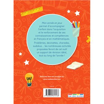 Mon année en jeux CM1-CM2