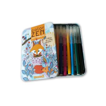 Color zen - Les 7 familles - Colorie tes cartes et joue !
