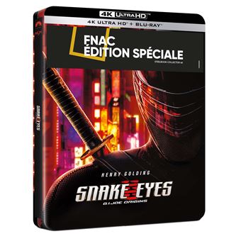 G.I. JoeSnake Eyes : G.I. Joe Origins Edition Spéciale Fnac Steelbook Blu-ray 4K Ultra HD