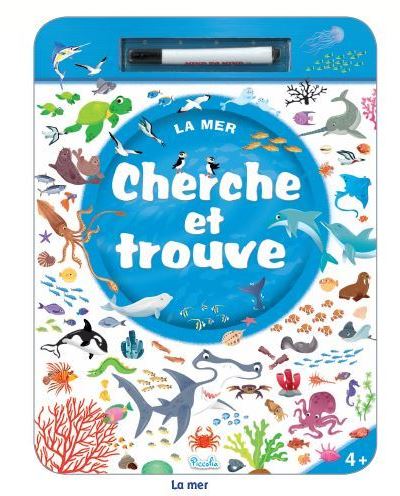 La mer - Cherche et trouve - Valentina Belloni - cartonné