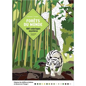 Coloriages mystères Forêts du monde
