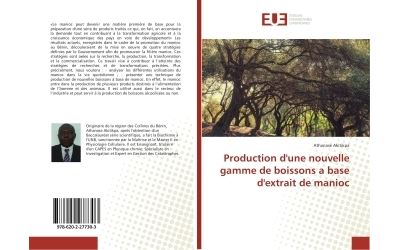 Production d'une nouvelle gamme de boissons a base d'extrait