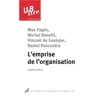 L emprise de l organisation