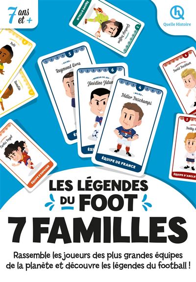 7 familles Légendes du foot - Bruno Wennagel - (donnée non spécifiée)