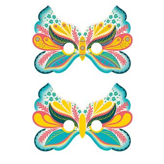 Les ateliers de Manon Bucciarelli - masques à strass - Féérie - pochettes avec accessoires