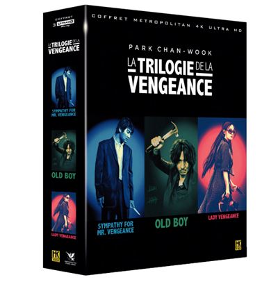 Coffret La trilogie de la vengeance Blu-ray 4K Ultra HD
