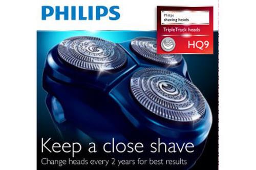 Electrificeren Schema af hebben Philips Scheerhoofden blauw HQ9/50 - Fnac.be