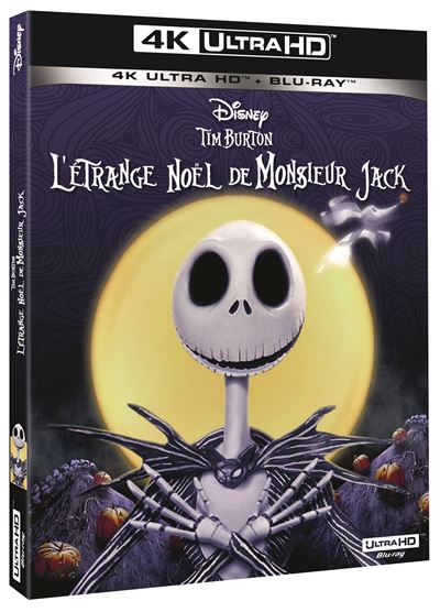 L'Étrange Noël de Monsieur Jack (1993) dès le 4 octobre en France en 4K  Ultra HD Blu-ray