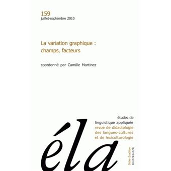 Études de linguistique appliquée - N°3/2010