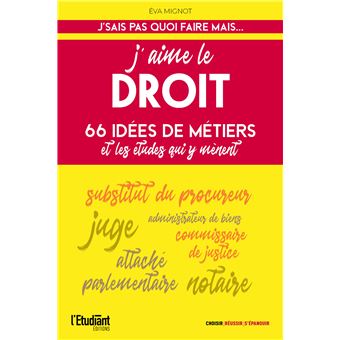 J'aime le droit