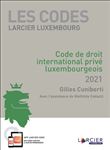 Code Promoculture-Larcier - Droit international prive luxembourgeois