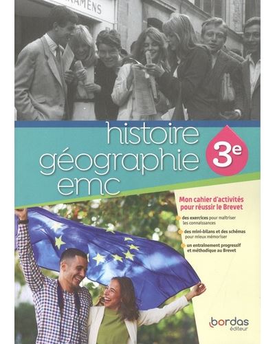 Histoire Géographie 3e 2022 Cahier élève