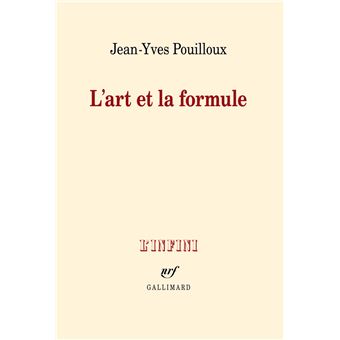 L'art et la formule - 1