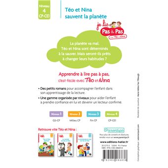 Téo et Nina sauvent la planète - CP-CE1 niveau 4